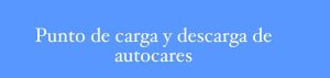 Punto de carga y descarga de autocares en Salamanca